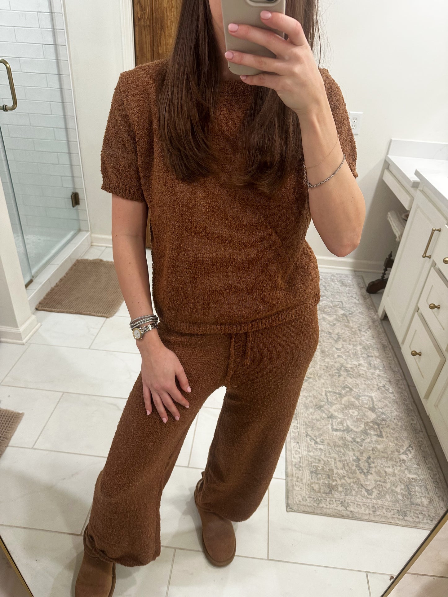 Cozy Knit Sweater Set