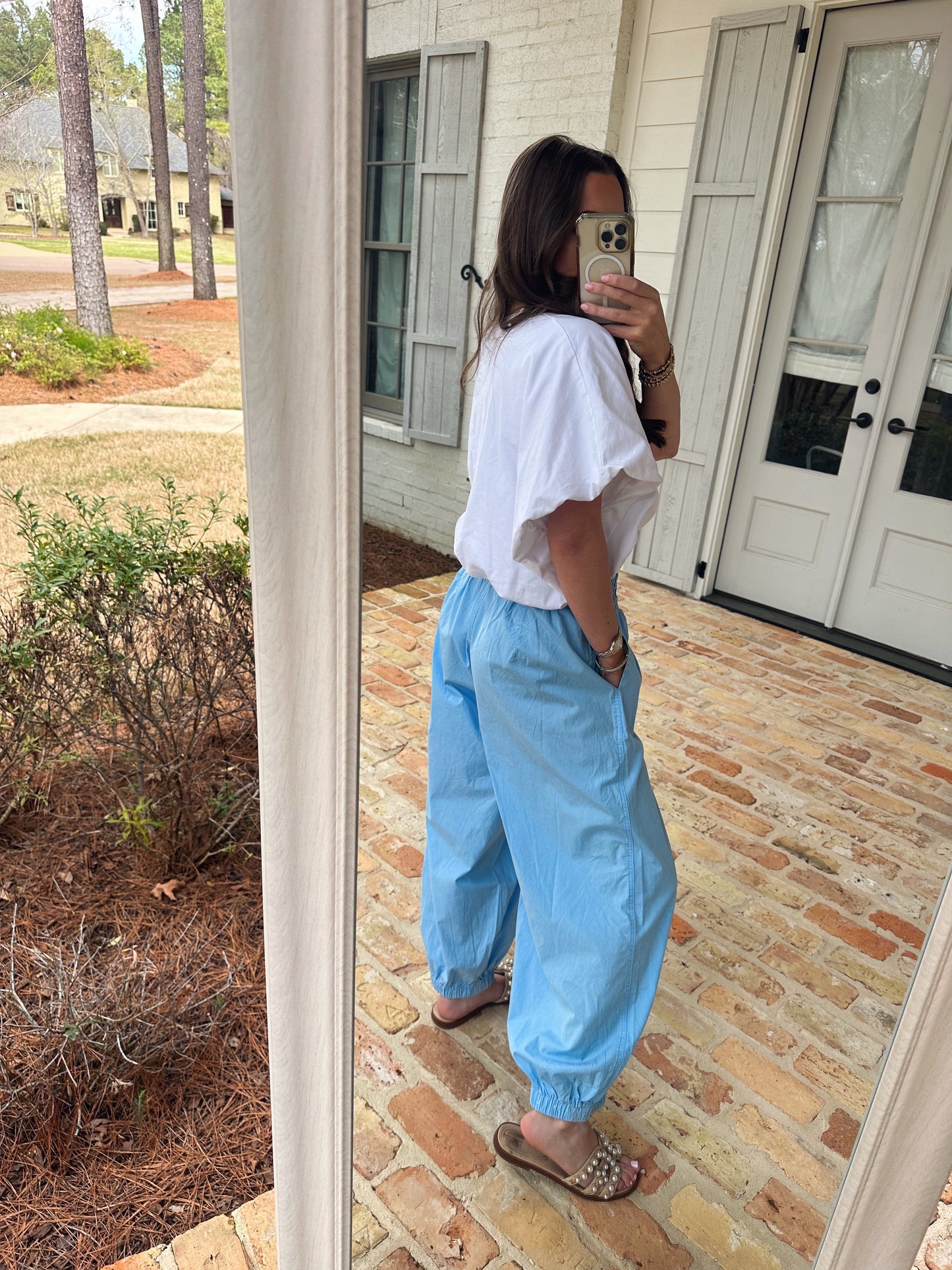 Pale Blue Joggers