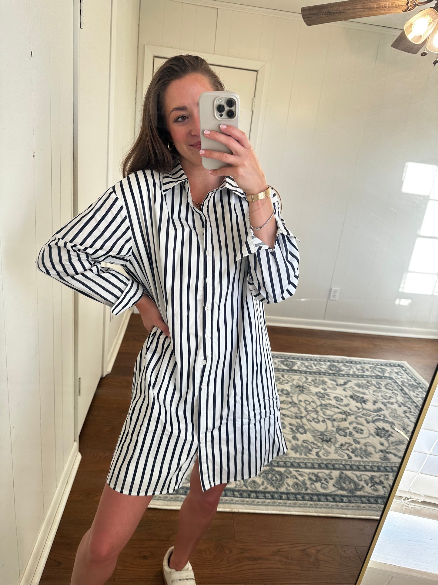 Button Up Shirt Dress