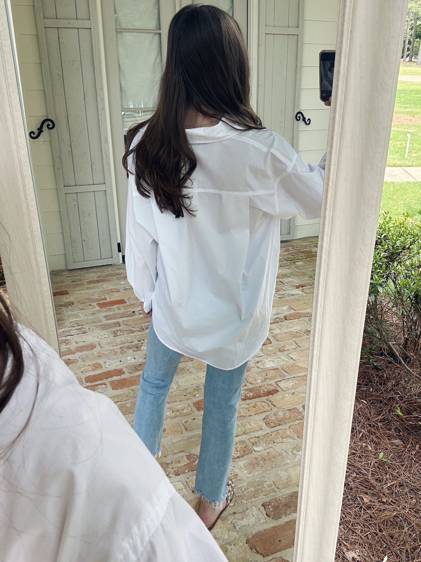 Classic White Button Down