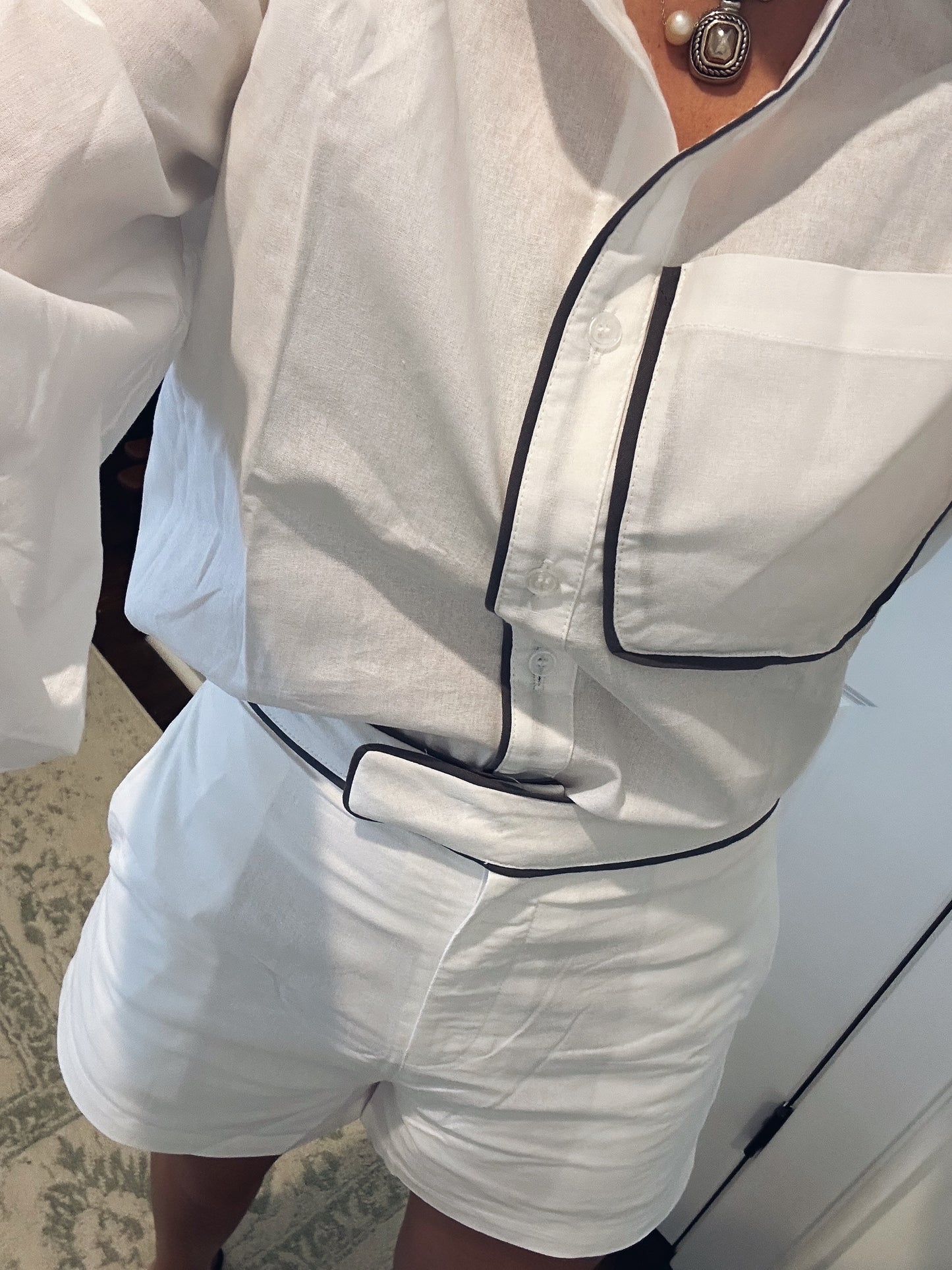 Meredith Linen Shorts