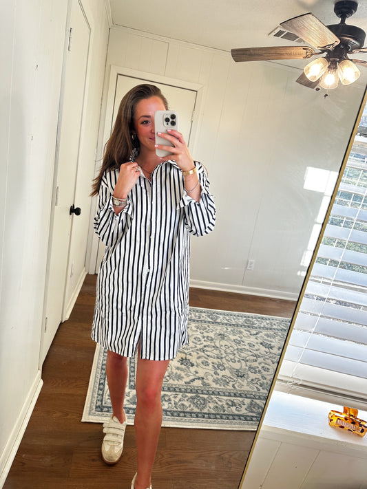 Button Up Shirt Dress