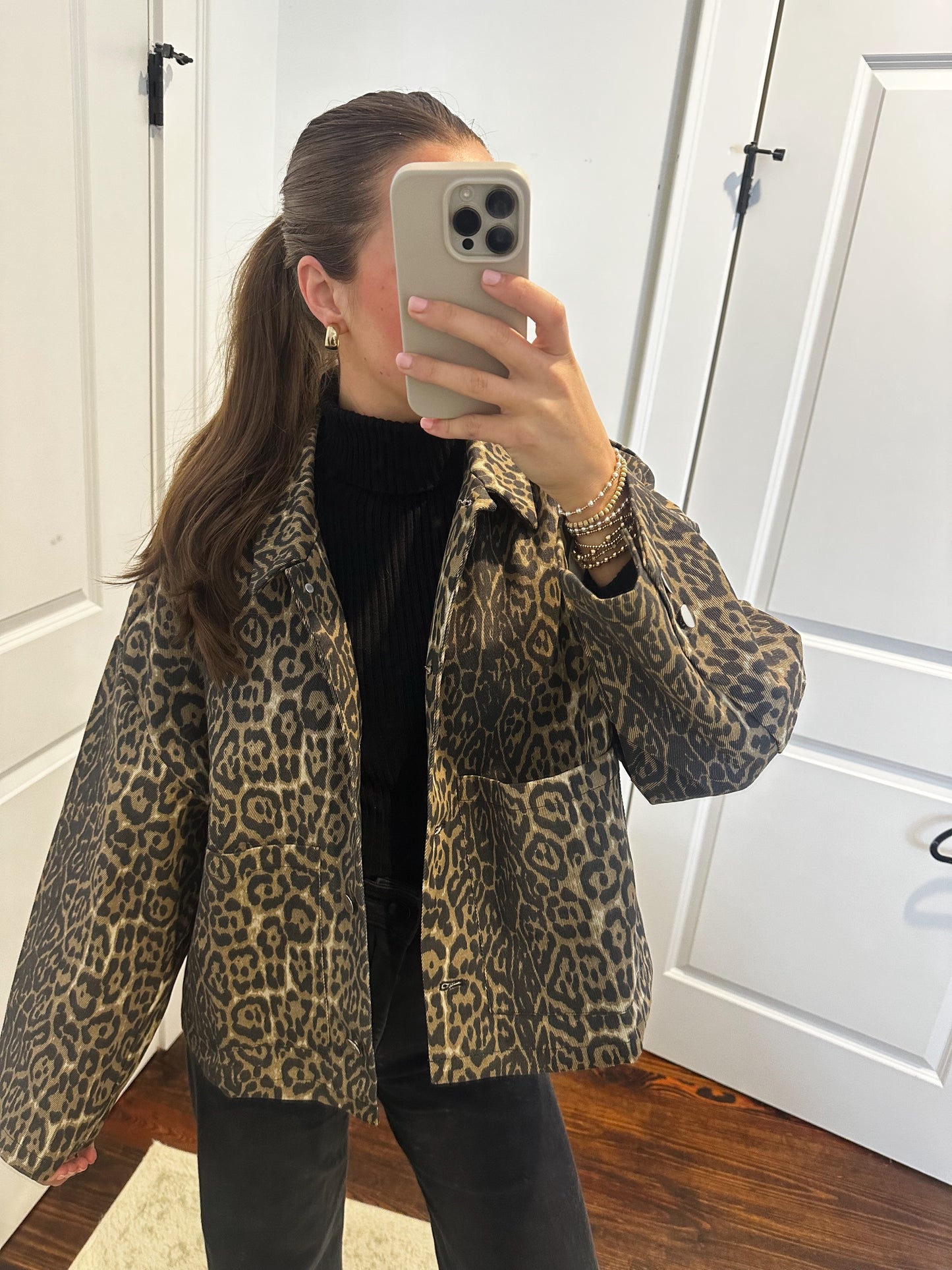 Leopard Print Jacket