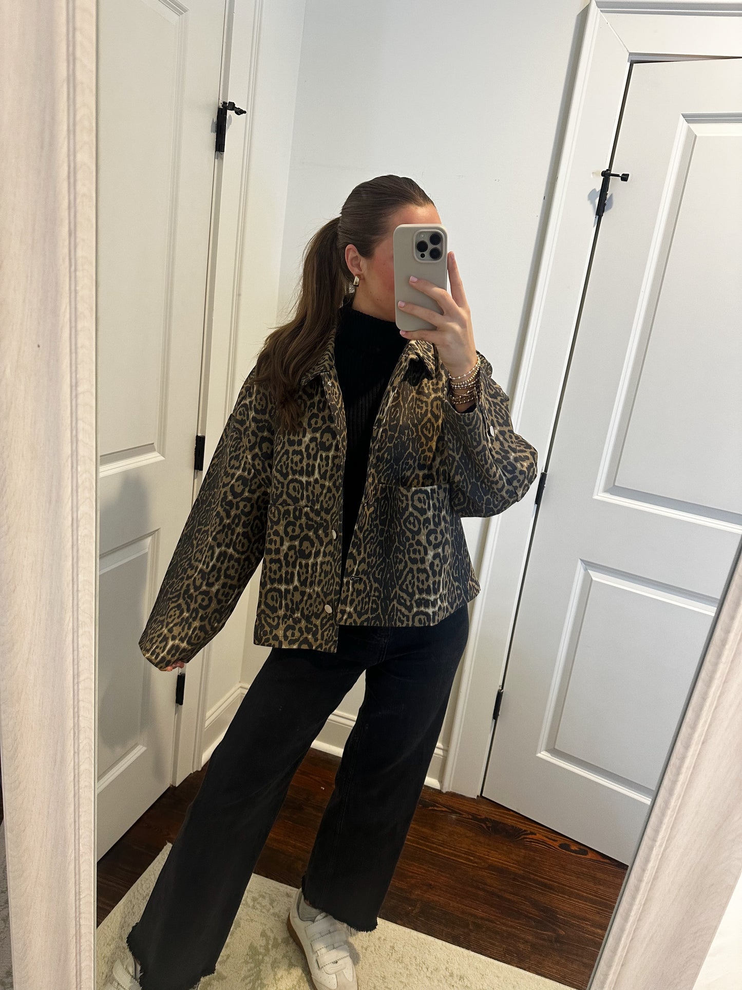 Leopard Print Jacket