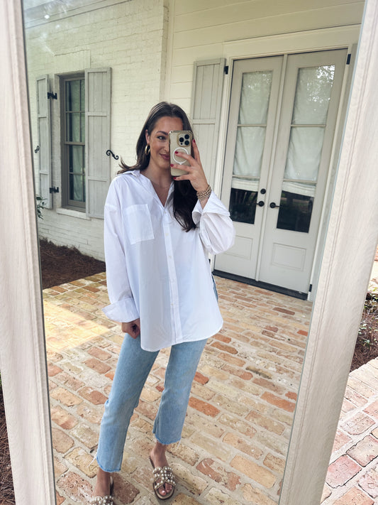 Classic White Button Down