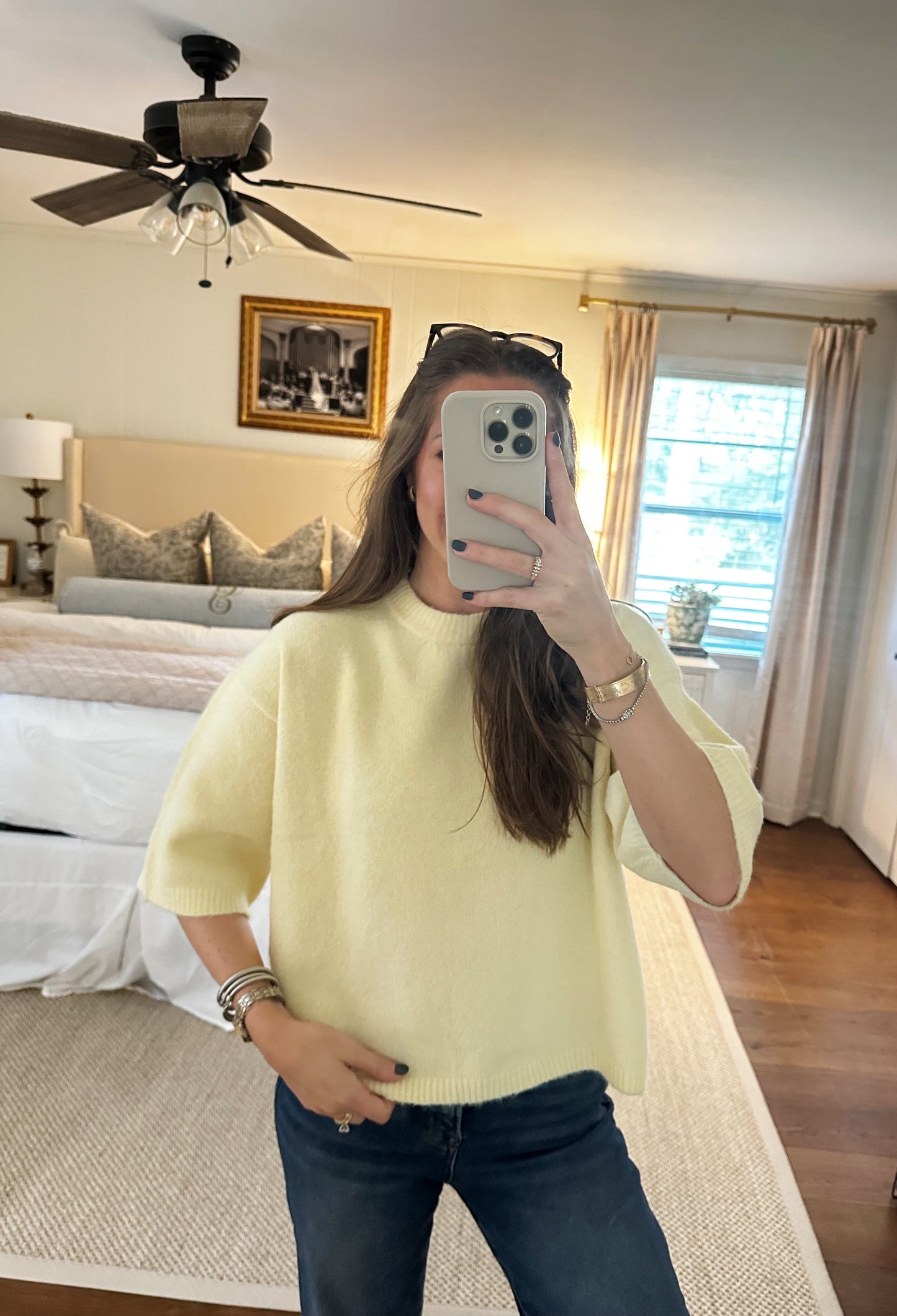 Butter Short Sleeve Sweater