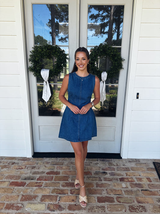 Denim Mini Dress