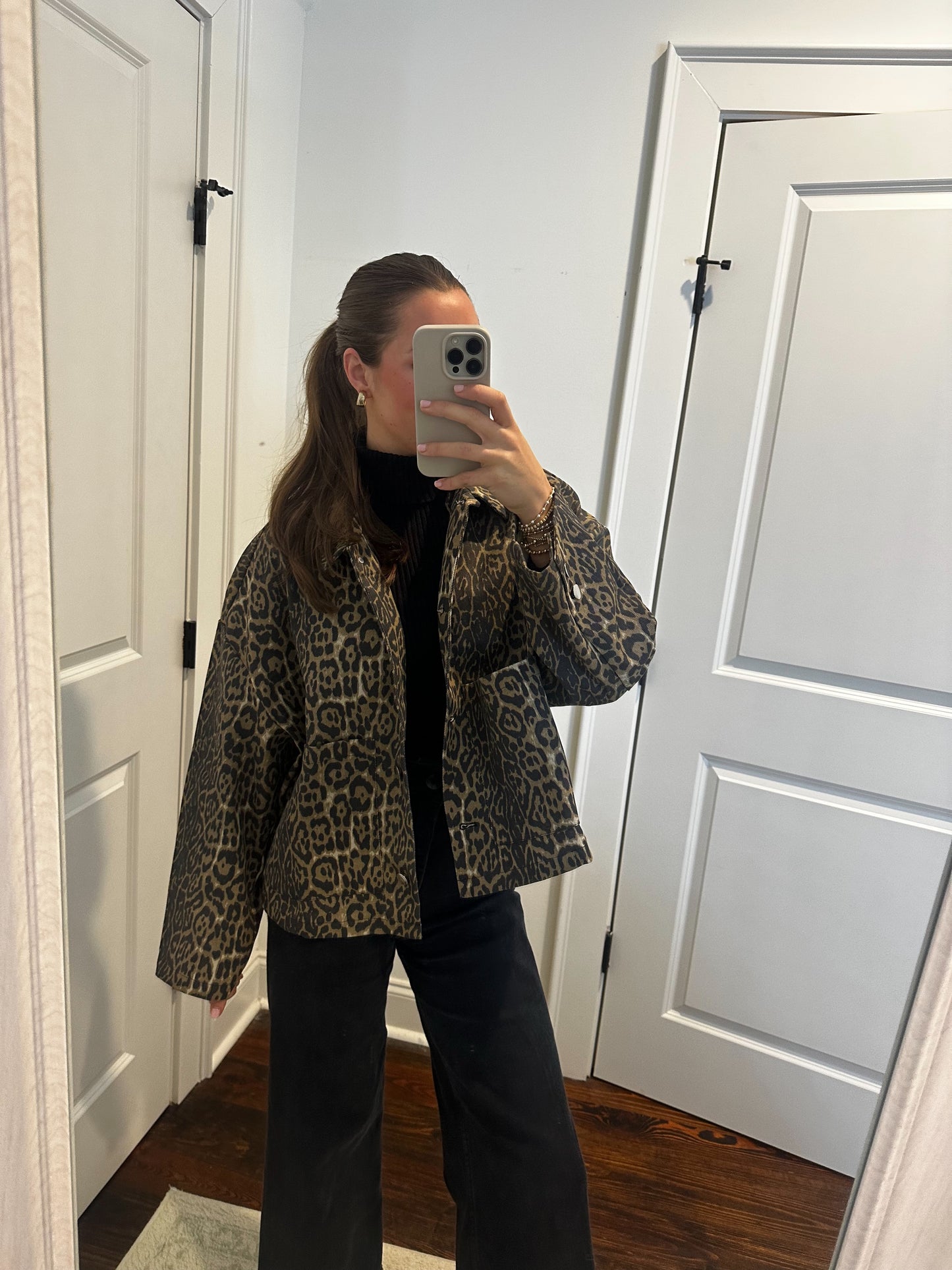 Leopard Print Jacket