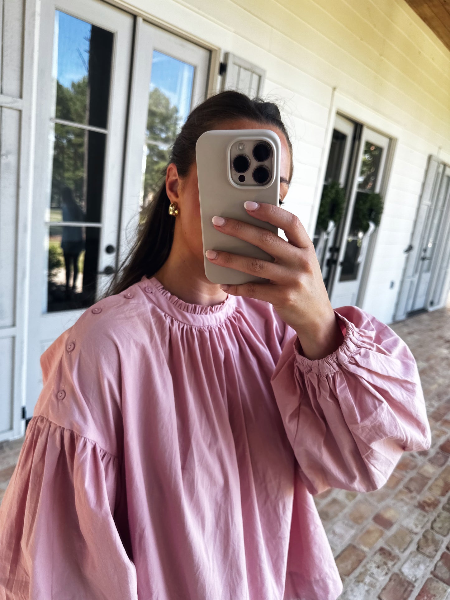 Caitlin Puff Sleeve Blouse