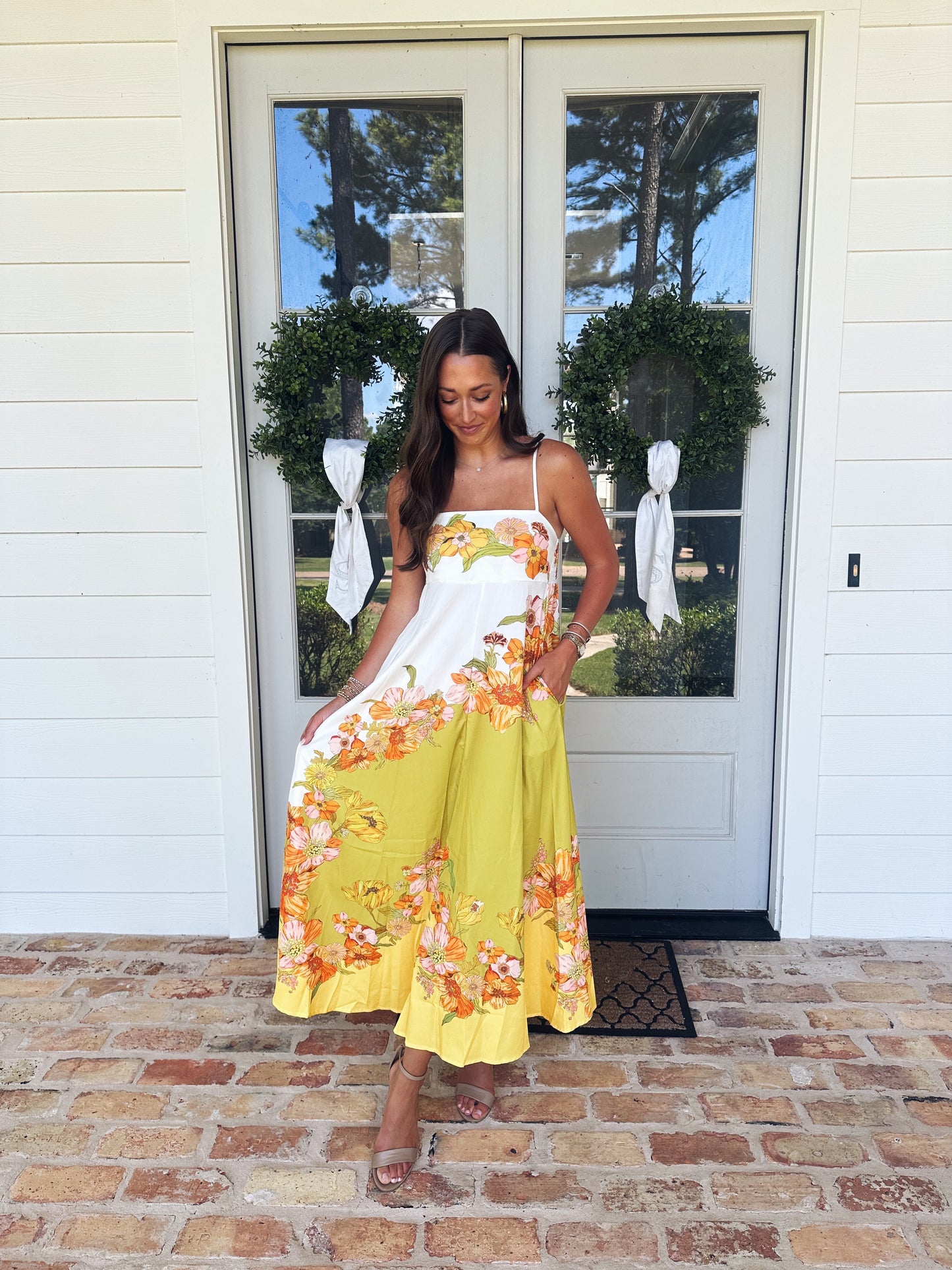 Summer Floral Maxi Dress