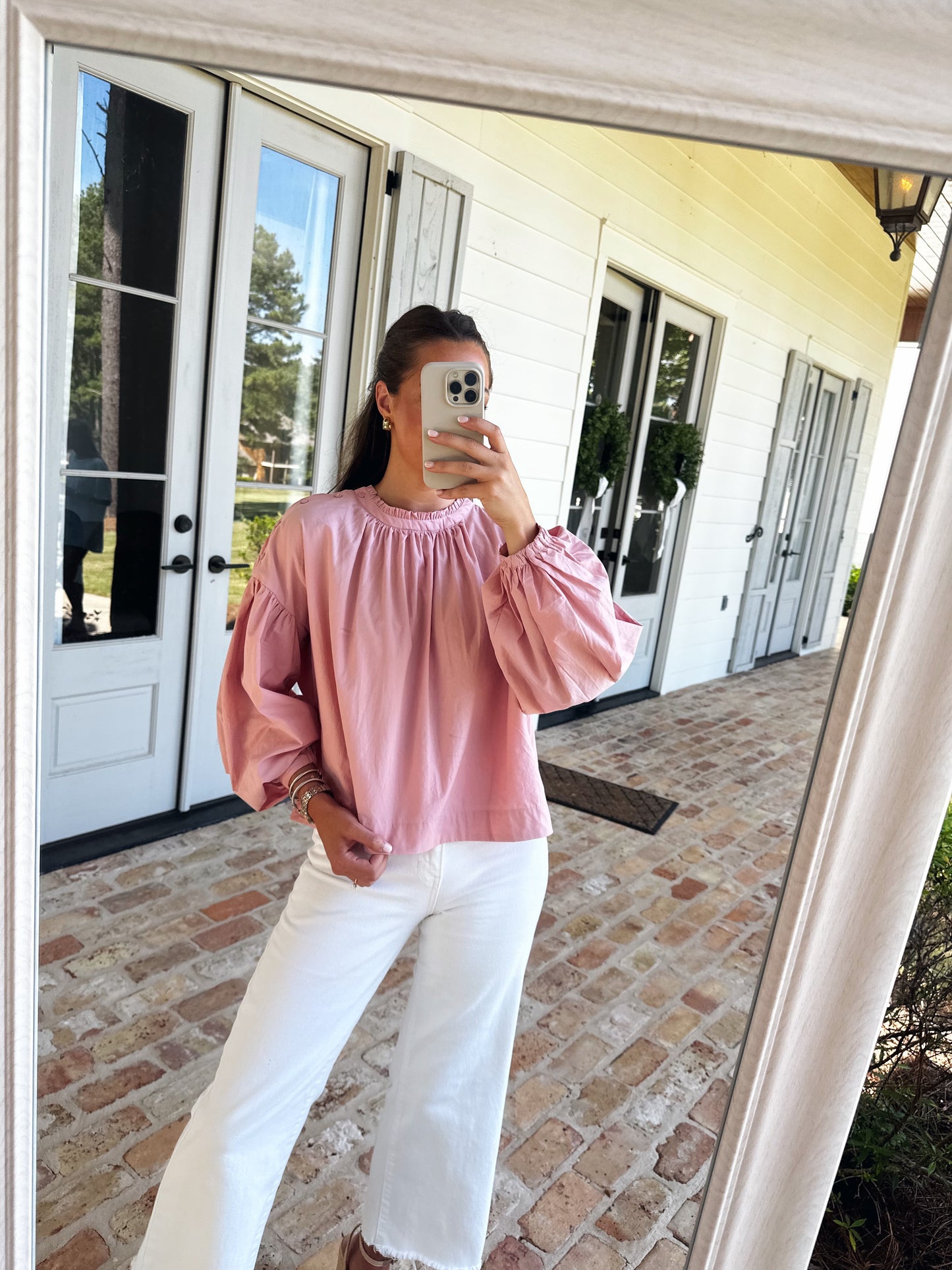 Caitlin Puff Sleeve Blouse