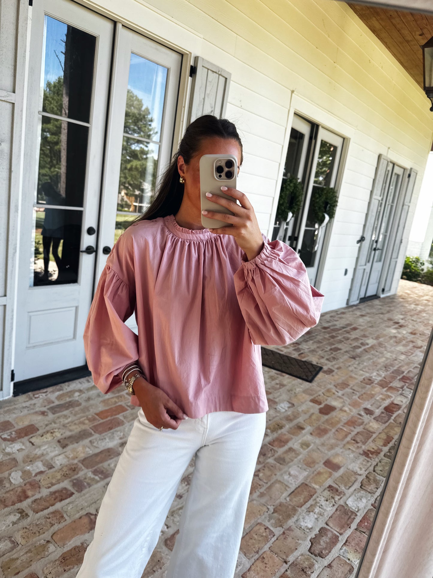 Caitlin Puff Sleeve Blouse