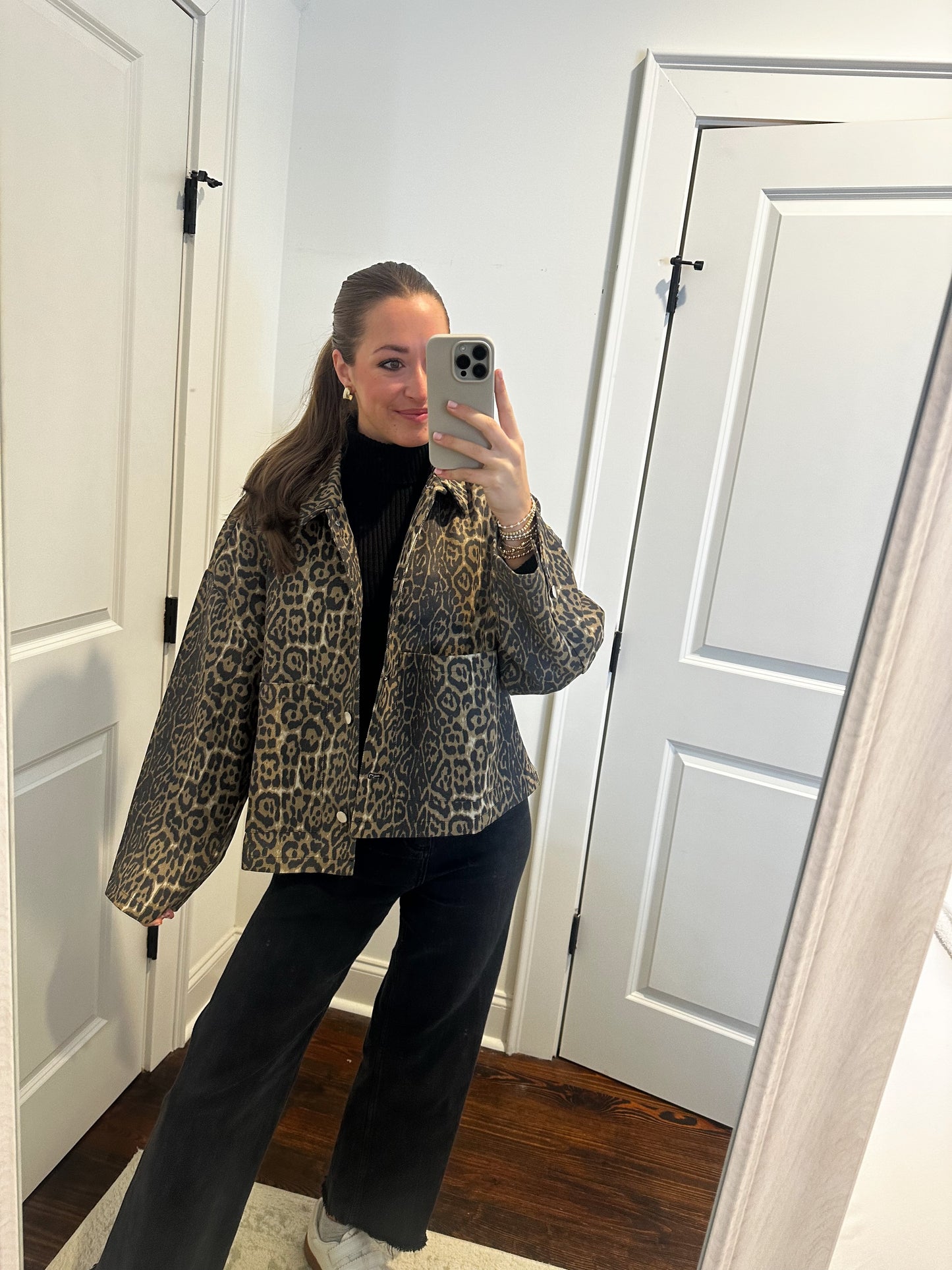 Leopard Print Jacket