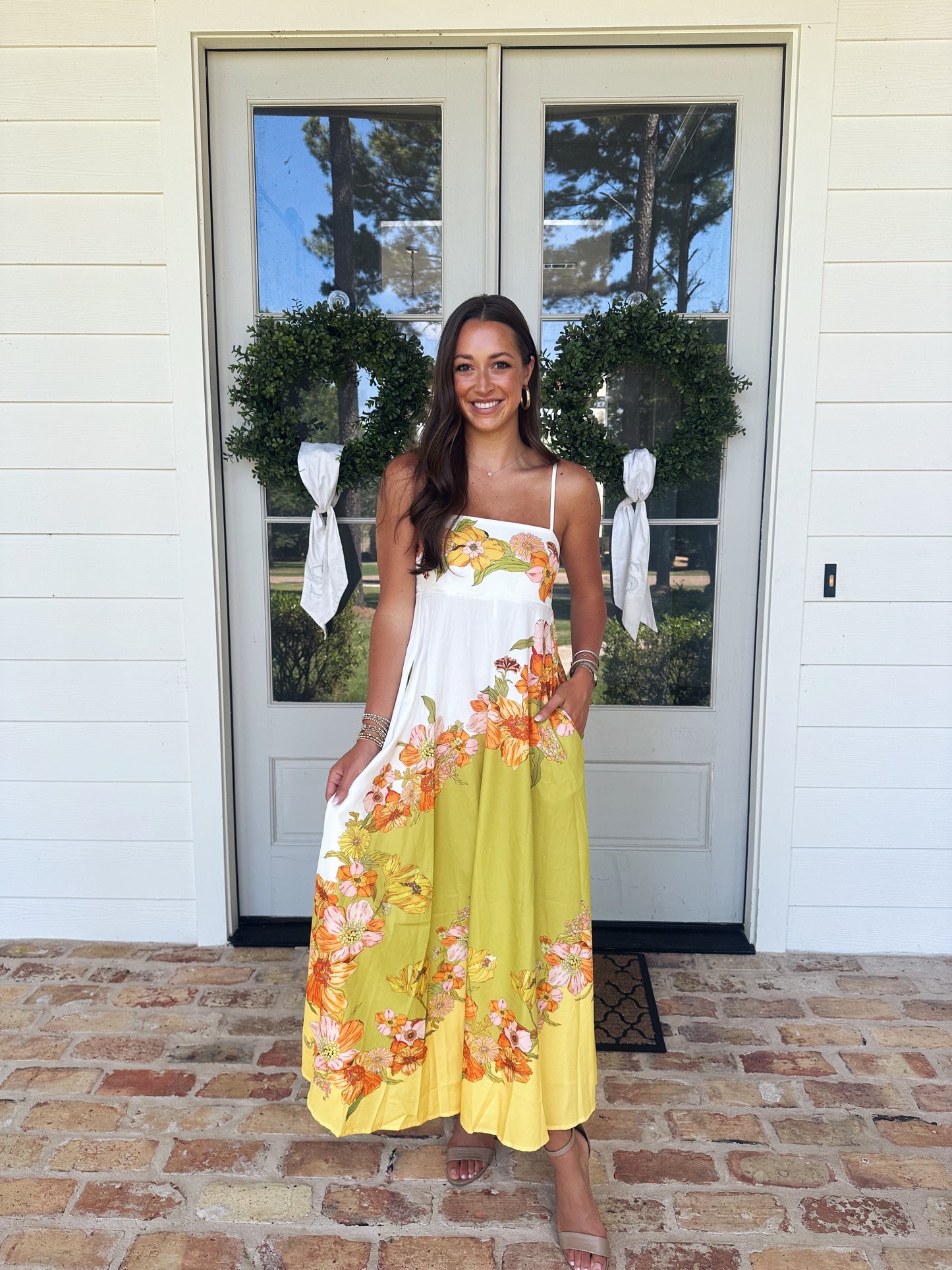 Summer Floral Maxi Dress