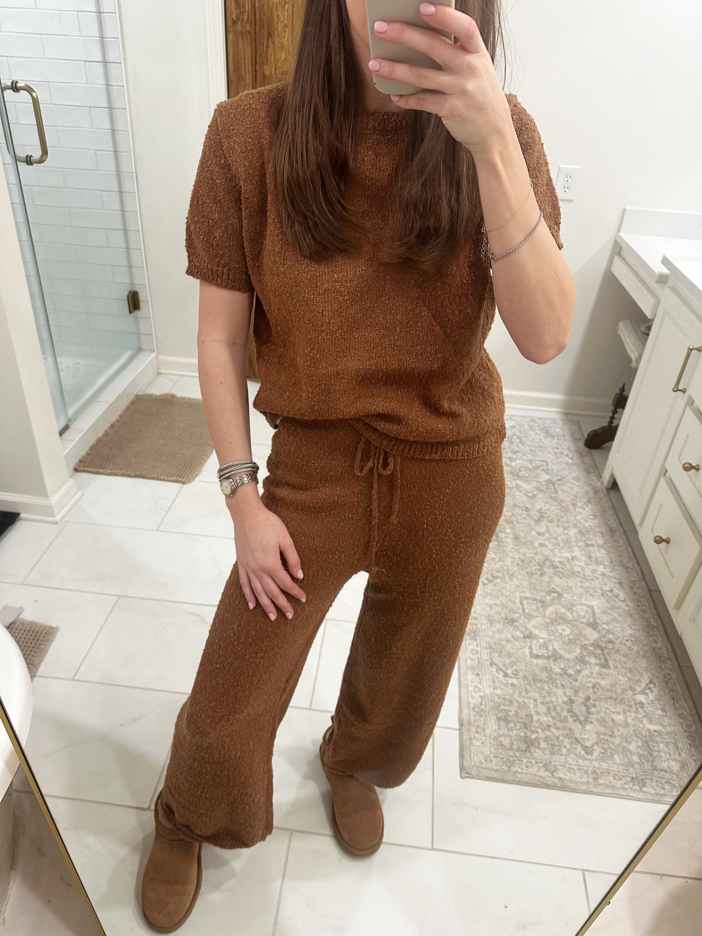 Cozy Knit Sweater Set