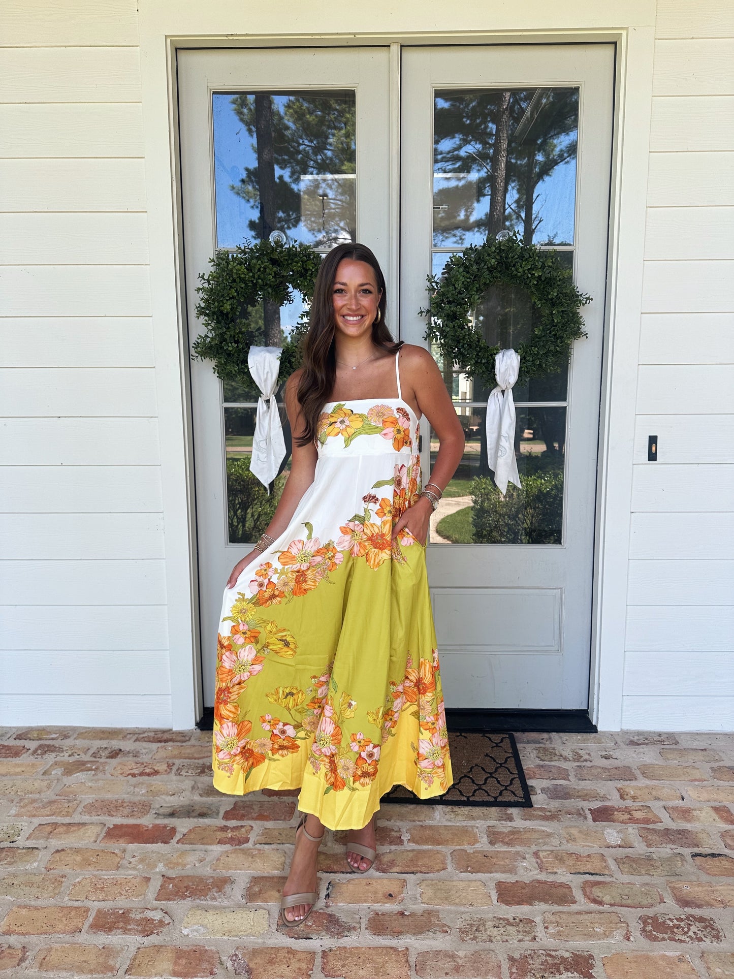 Summer Floral Maxi Dress