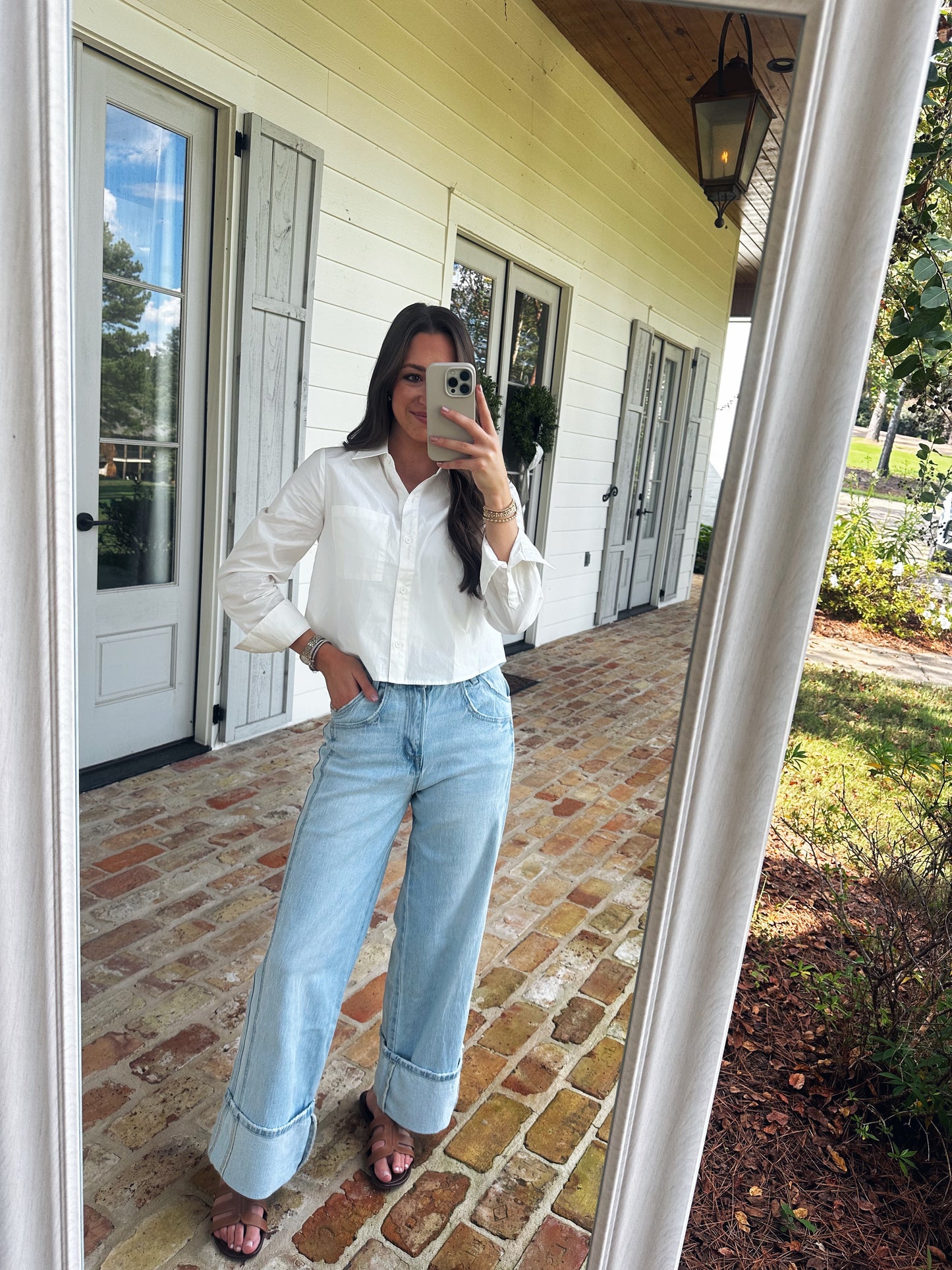 Basic White Button Down