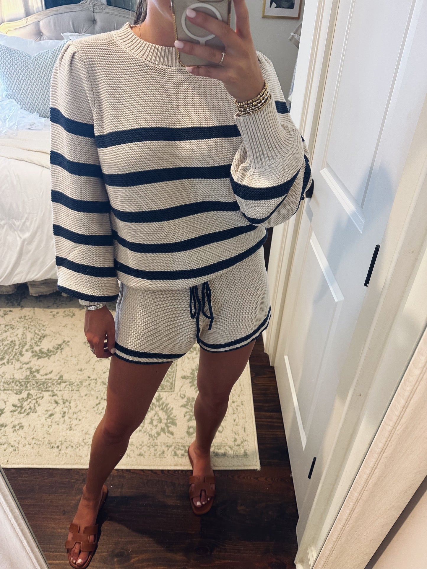 Marie Stripe Sweater