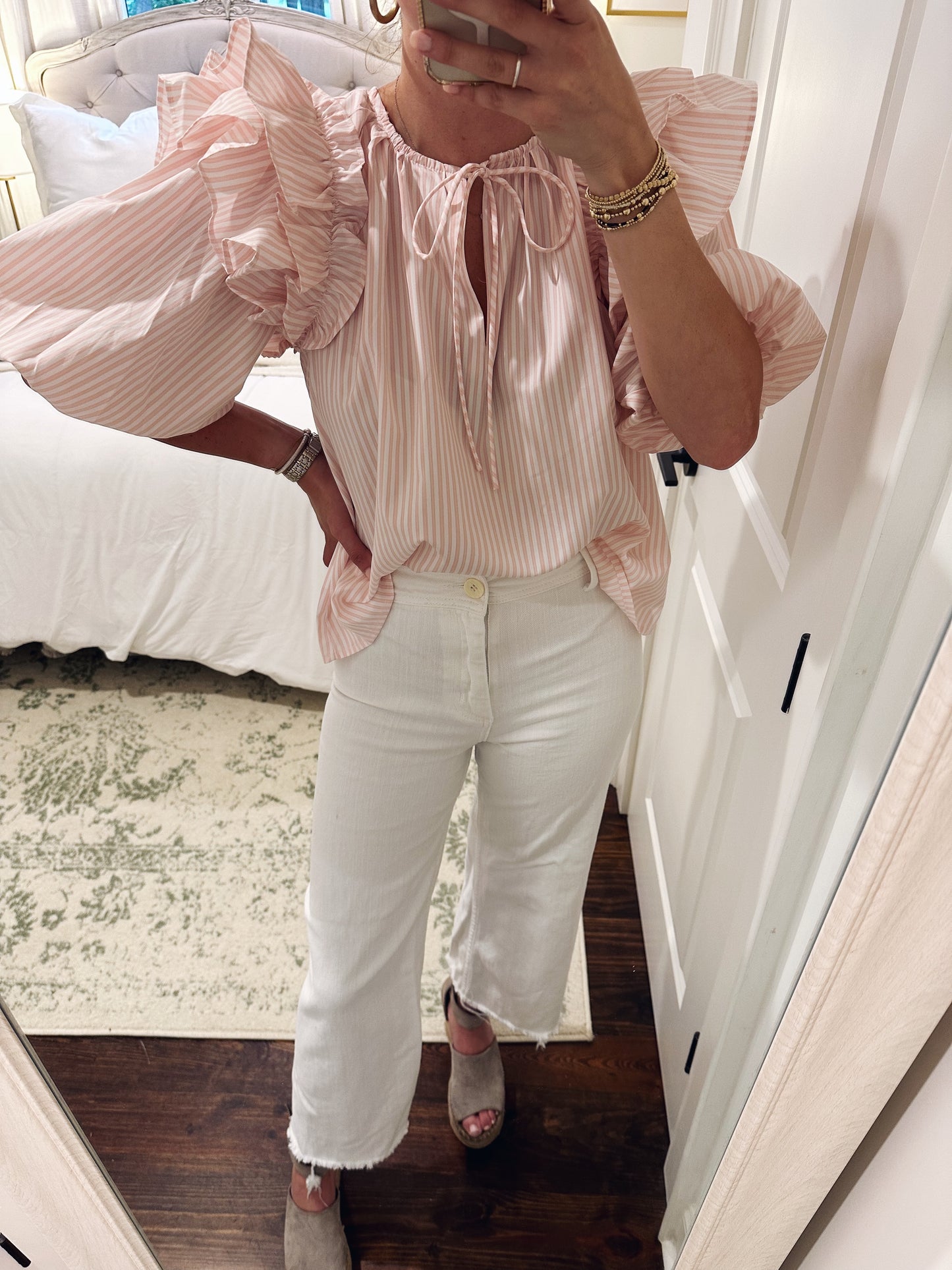 Sophia Striped Blouse