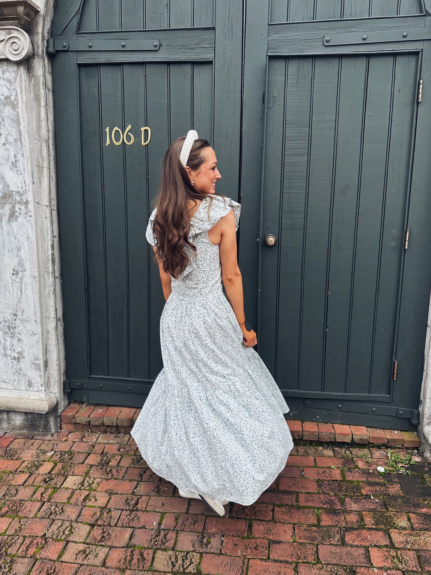 Southern Floral Midi Dress