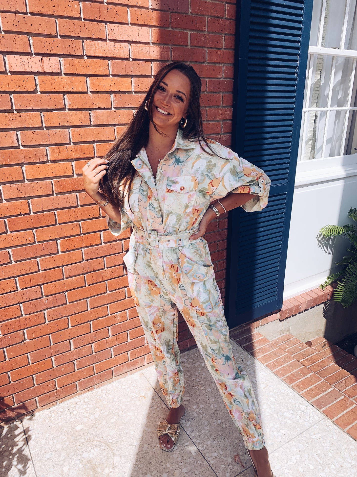 Flirty Floral Jumpsuit