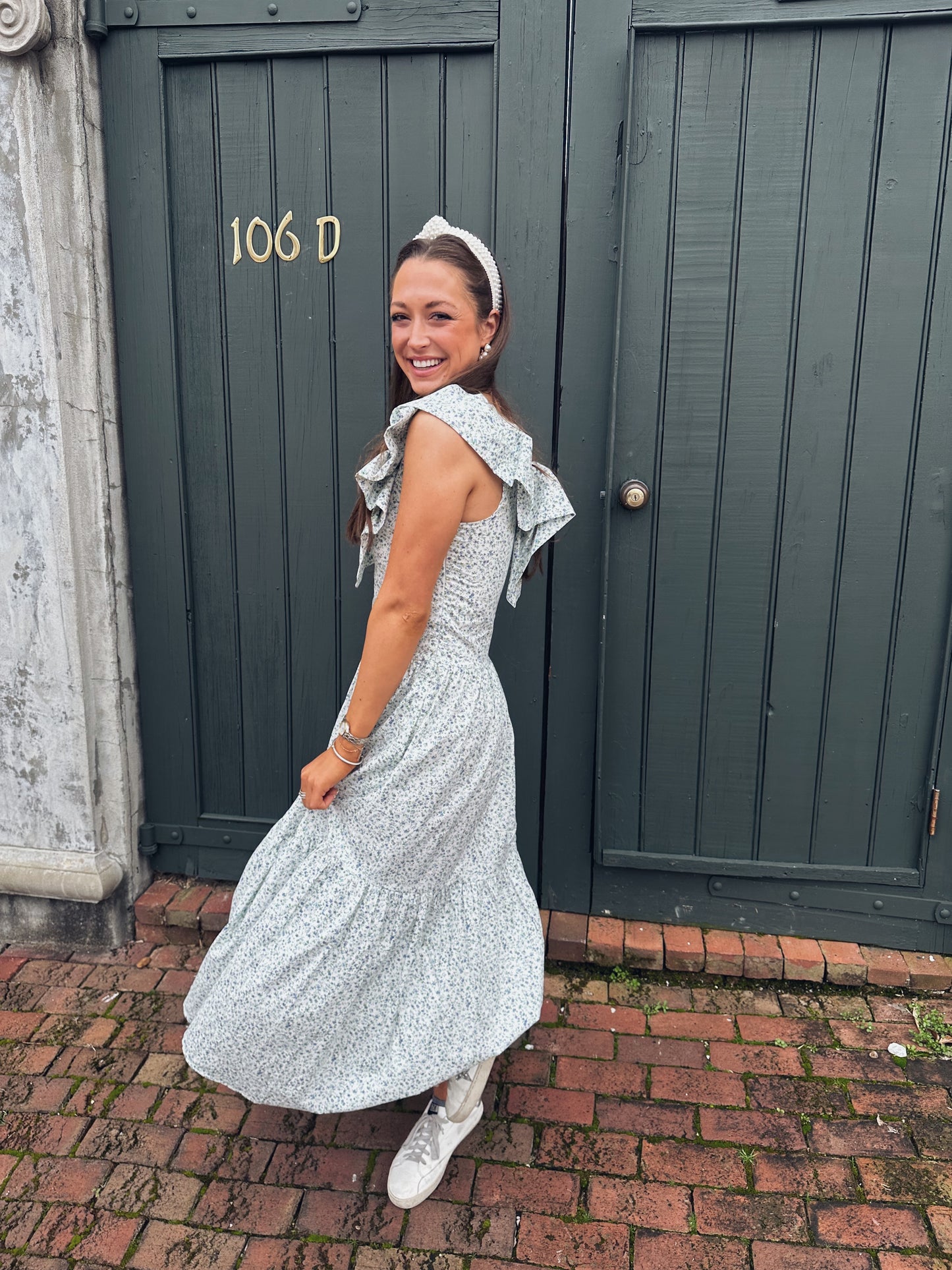 Southern Floral Midi Dress