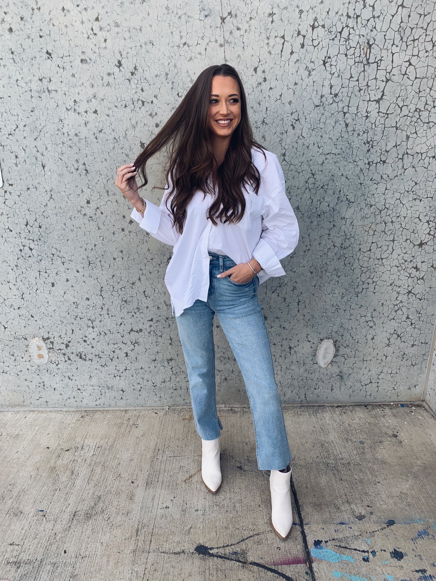 Everyday Button Down - White