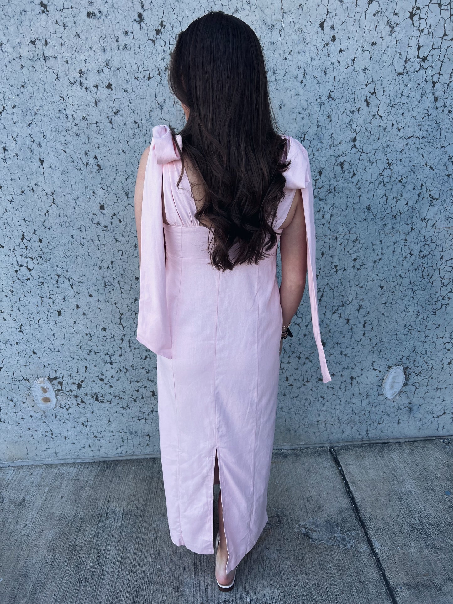 Pretty In Pink Bow Dress