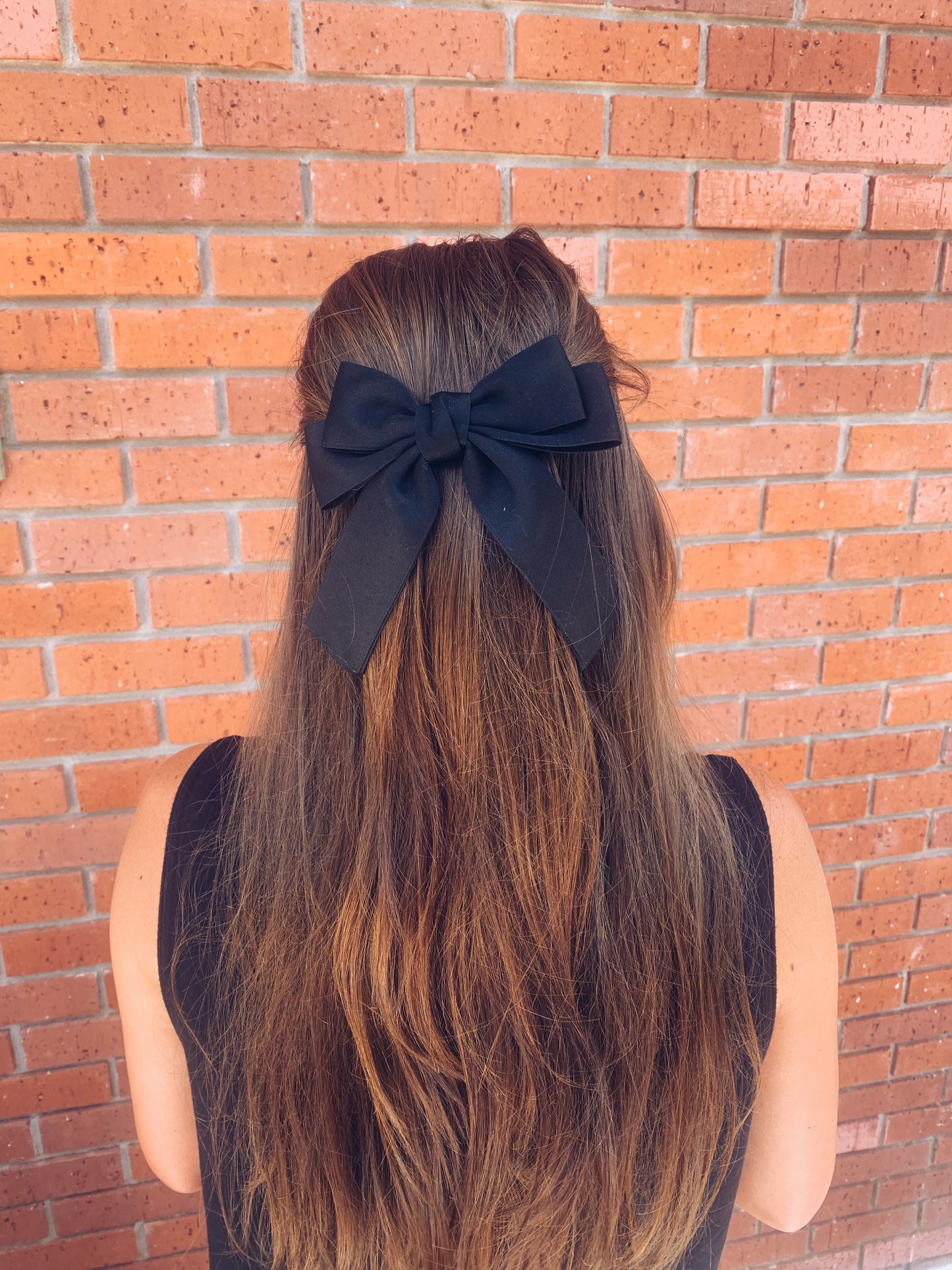 Hair Bow - Black