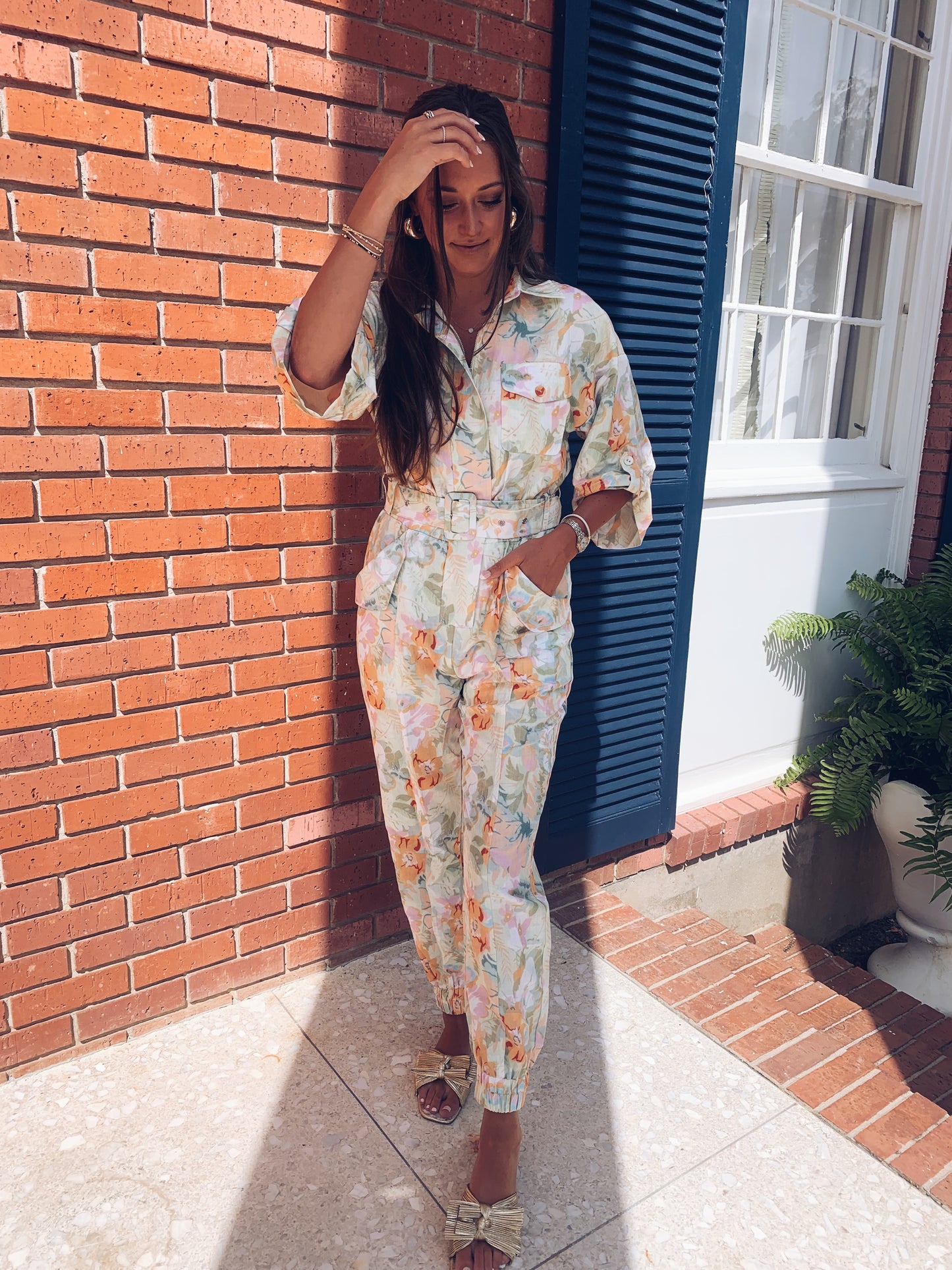 Flirty Floral Jumpsuit