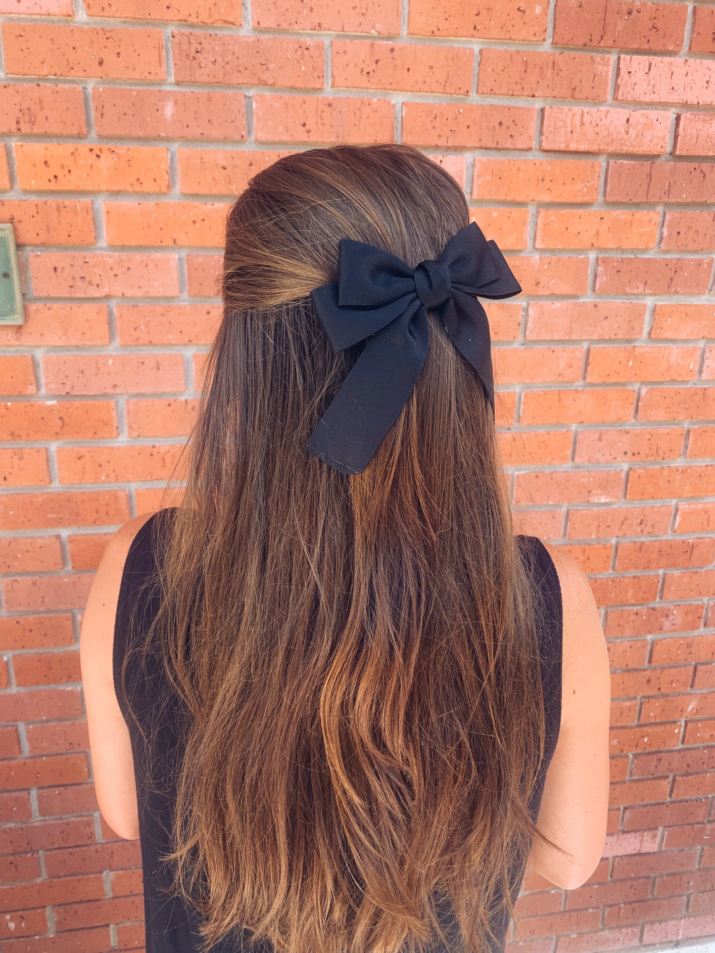 Hair Bow - Black