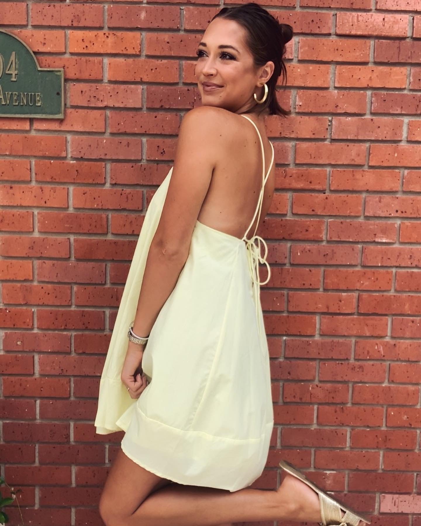 Lemon Bubble Dress