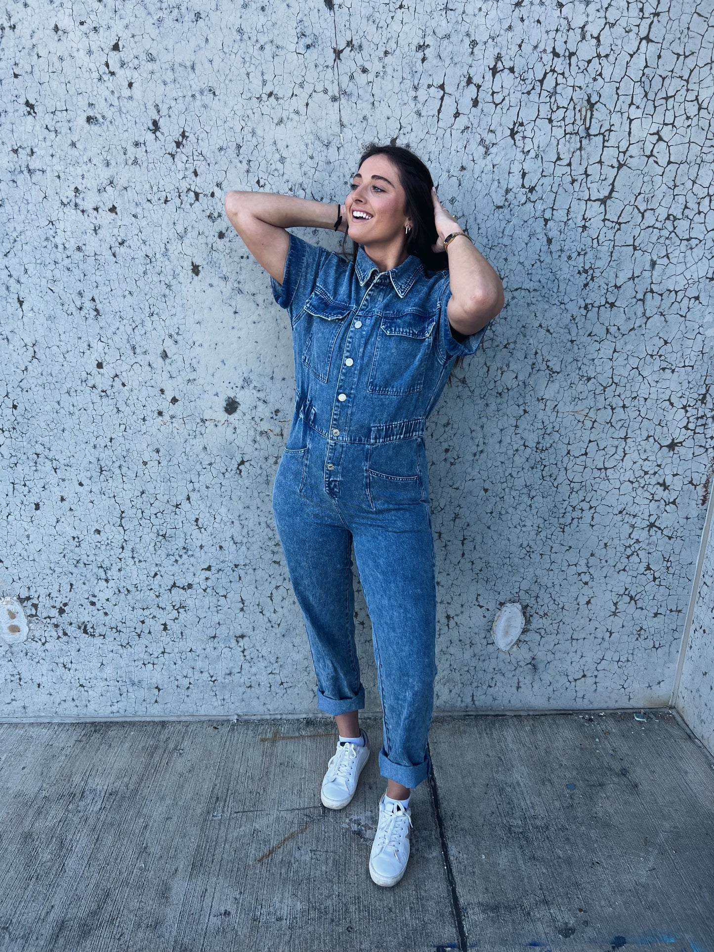 Kalei Denim Jumpsuit